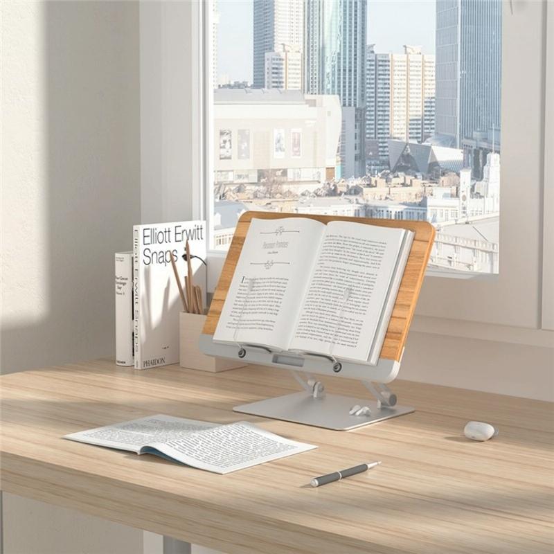 Adjustable Laptop Stand For Reading - Aluminum Alloy-1915197776644411394