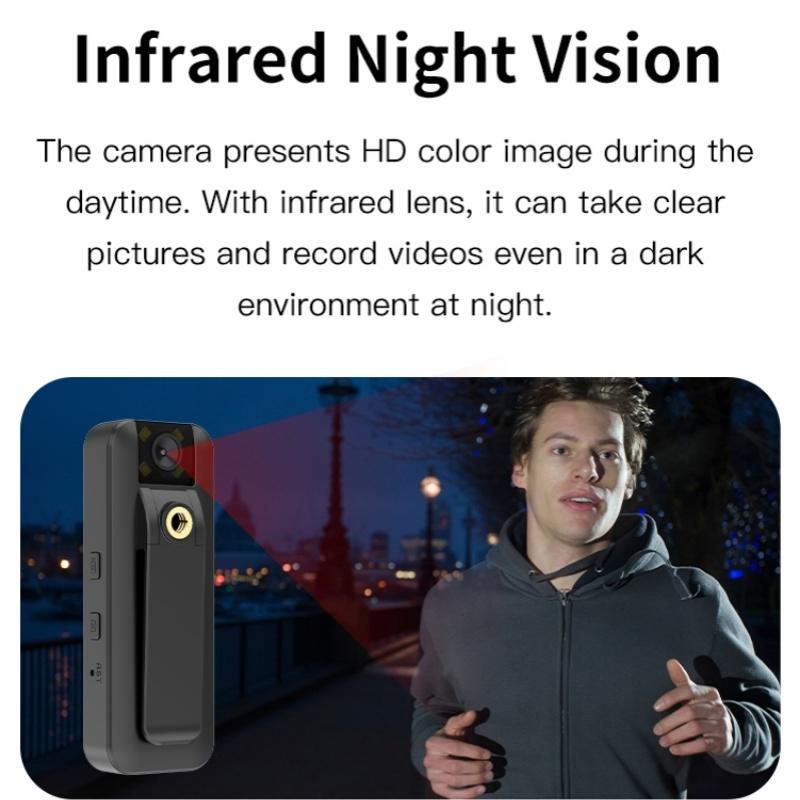 Outdoor Sports Video Camera With Night Vision And Rotatable Lens-1915197612999446532