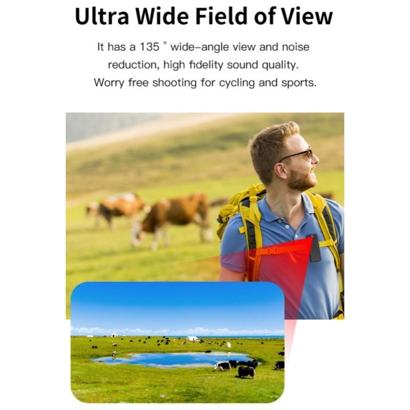 Outdoor Sports Video Camera With Night Vision And Rotatable Lens-1915197612999446534