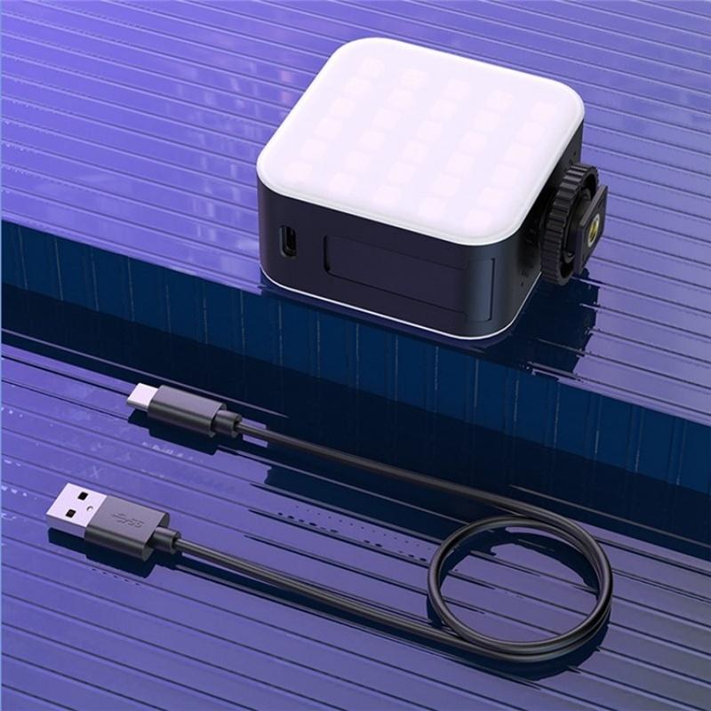 Mini Rgb Video Lamp With Magnetic Adsorption For Live Broadcast-1915198055553044481