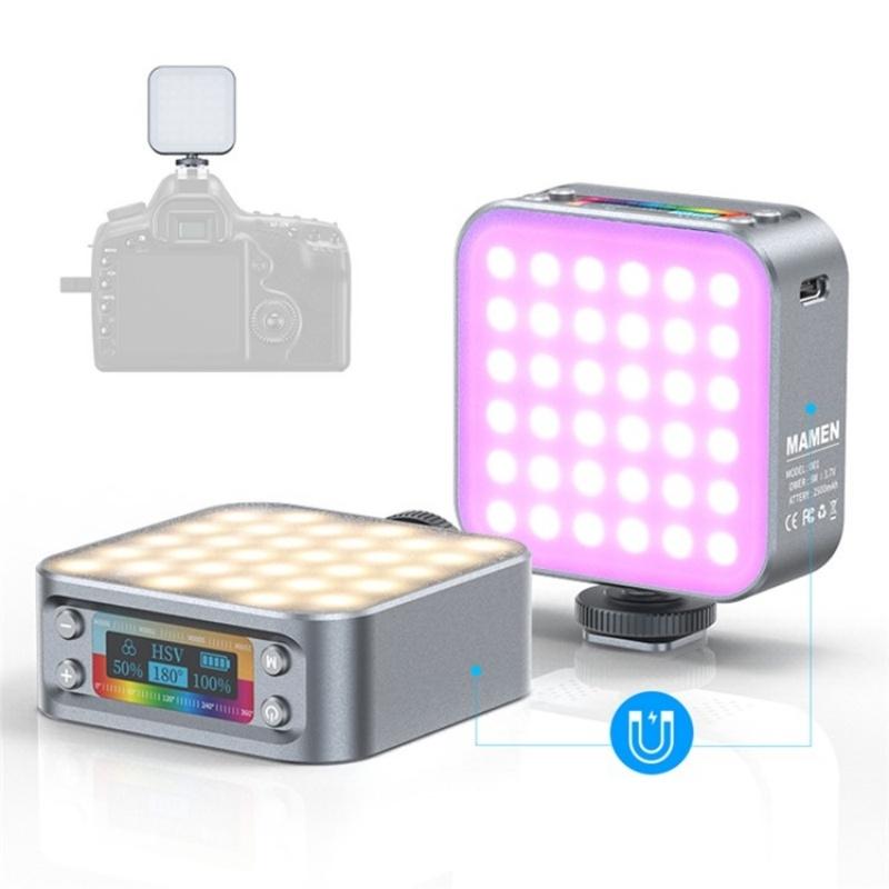 Portable Dimmable Rgb Fill Light For Photography And Phone-1915197588144001025