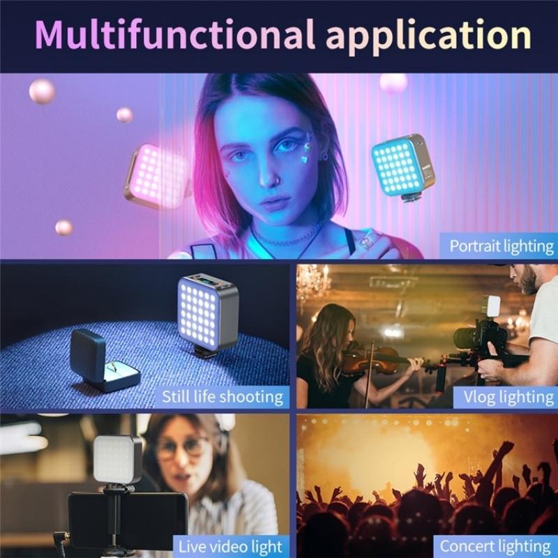 Portable Dimmable Rgb Fill Light For Photography And Phone-1915197588144001029