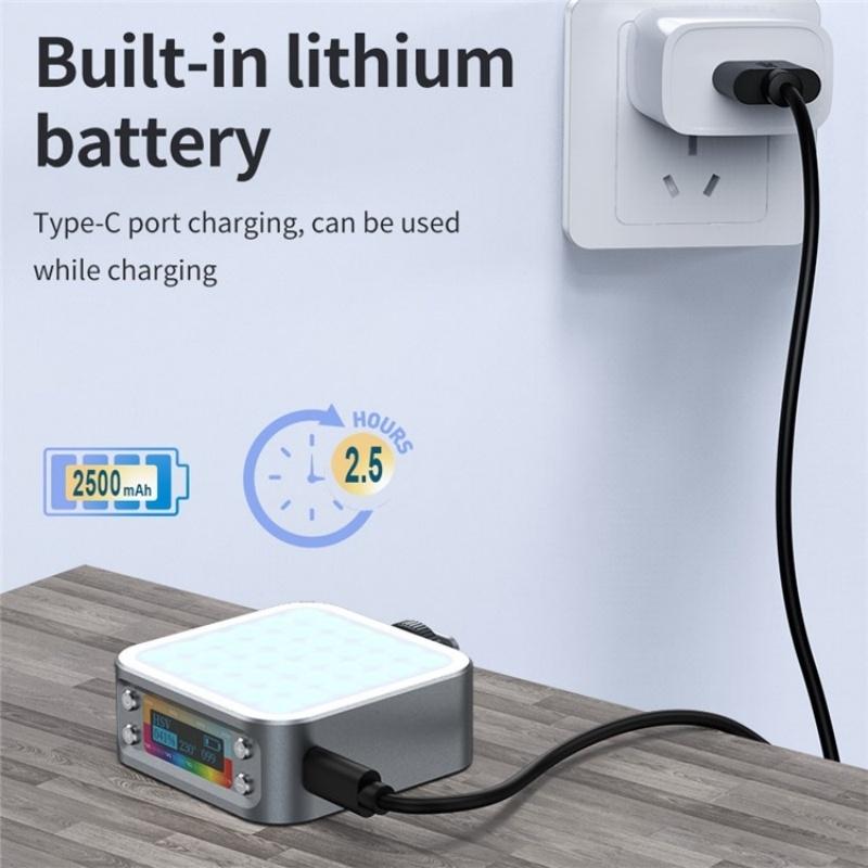 Portable Dimmable Rgb Fill Light For Photography And Phone-1915197588144001031