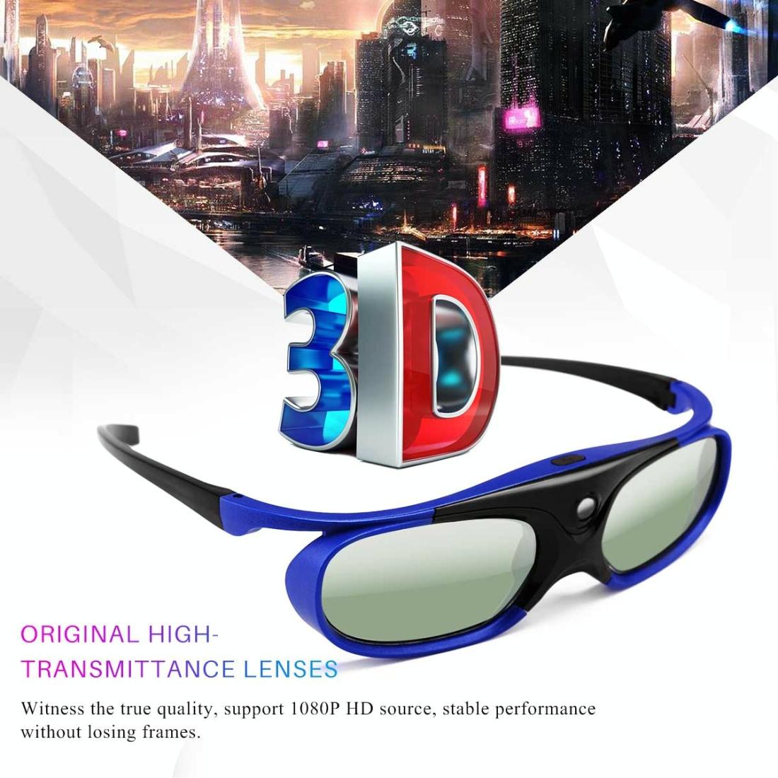 Home Theater 3D Glasses - Active Shutter For Projectors & Tvs-1915197751596027907