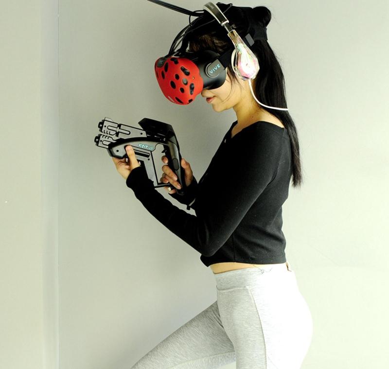 Vive Headset Gun Controller For Immersive Shooting Experience-1915197110454718467