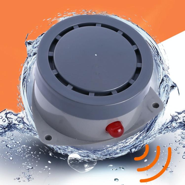 Water Leak And Overflow Detector With Sound And Light Alarm - Waterproof-1915197926238457856