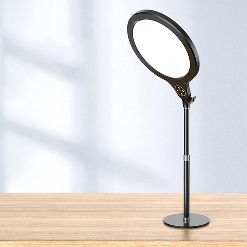 26Cm Live Broadcast Beauty Light Bracket - Medium Version For Desktop Photography-1915196939184508932