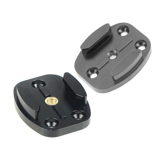 4 Holes Aluminum Quick Release Tripod Mount For Sports Camera-1915198325594918913