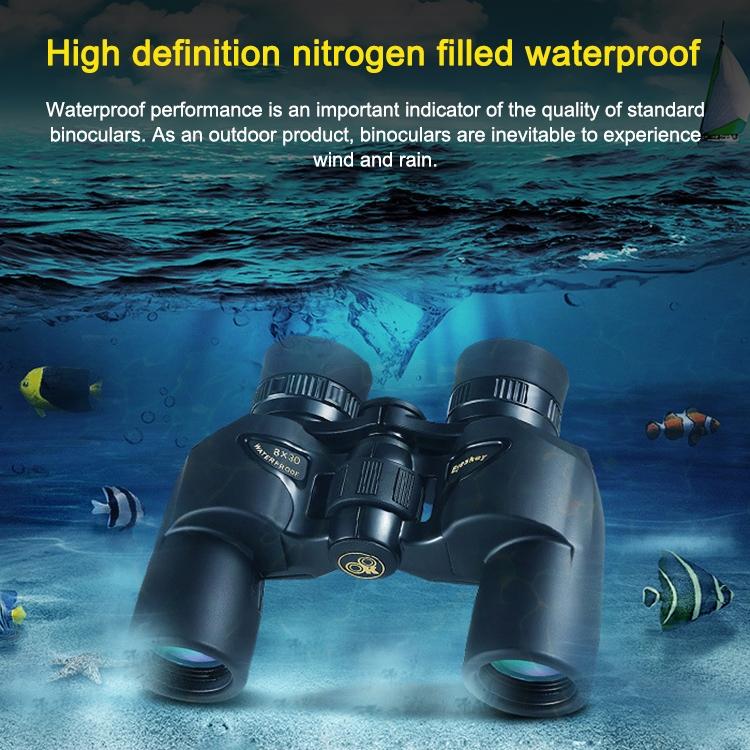 Waterproof Night Vision Binoculars - 8X30 Hd Portable For Concerts-1915197736525893636