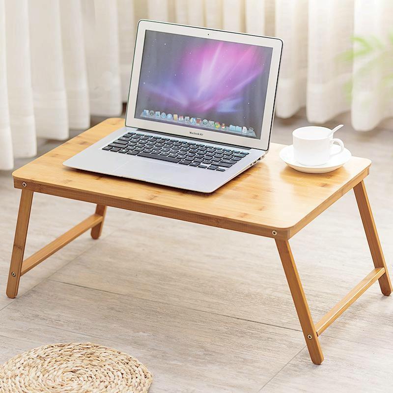 Foldable Laptop Table With Card Slot - Simple And Lazy Design-1915196645595811842