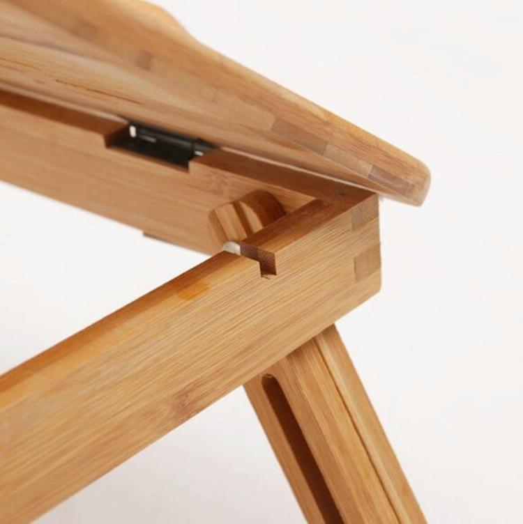 Foldable Laptop Table With Card Slot - Simple And Lazy Design-1915196645595811845