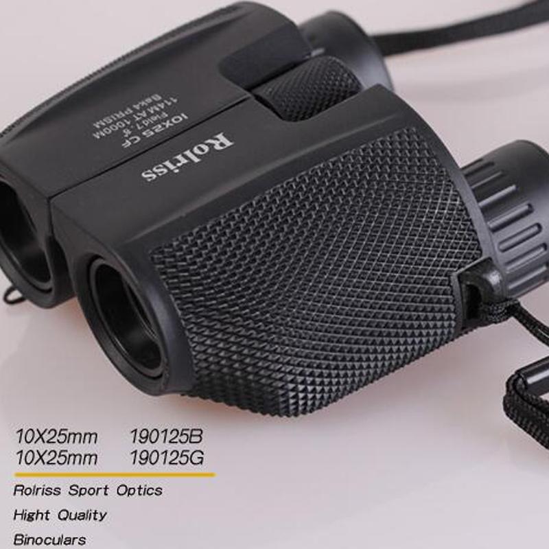 Portable Waterproof Binocular For Outdoor Sports - 10X25 High Power Telescope-1915196918376566787