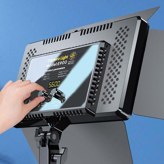 55W Flat Panel Live Broadcast Fill Light With Knob - 3000K-6500K-1915198093746376705