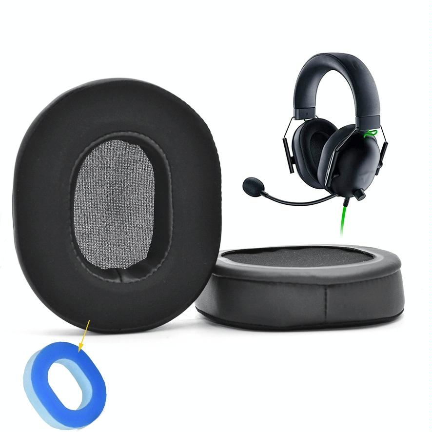 2-Pack Ear Pads For Razer Blackshark V2 X - Ice Sense Sponge Covers-1915198138814173184