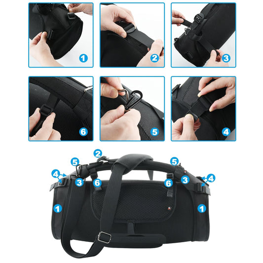 Single Shoulder Strap Case & Phone Bag Set For Jbl Boombox - Bluetooth Speaker-1922443432975011842