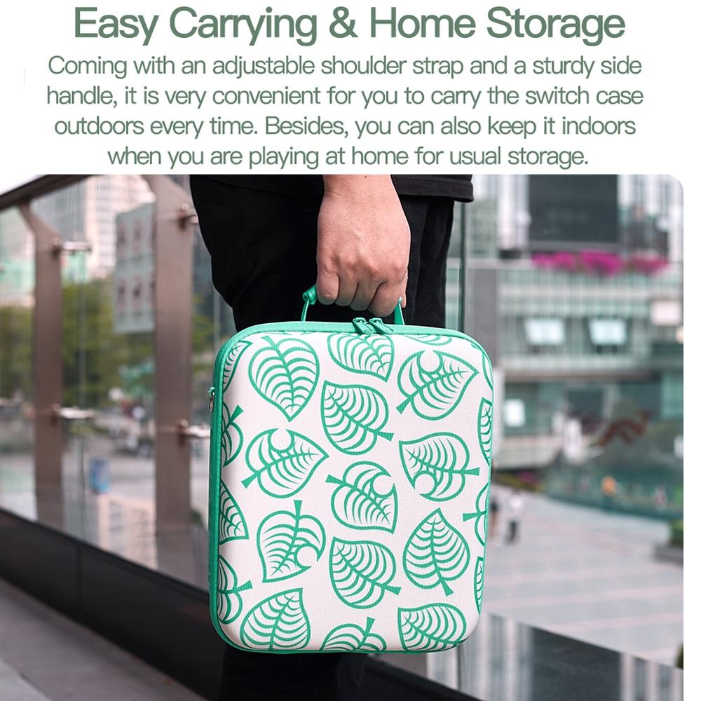 Horizontal Forest Friends Switch Game Storage Bag-1915198128169029637