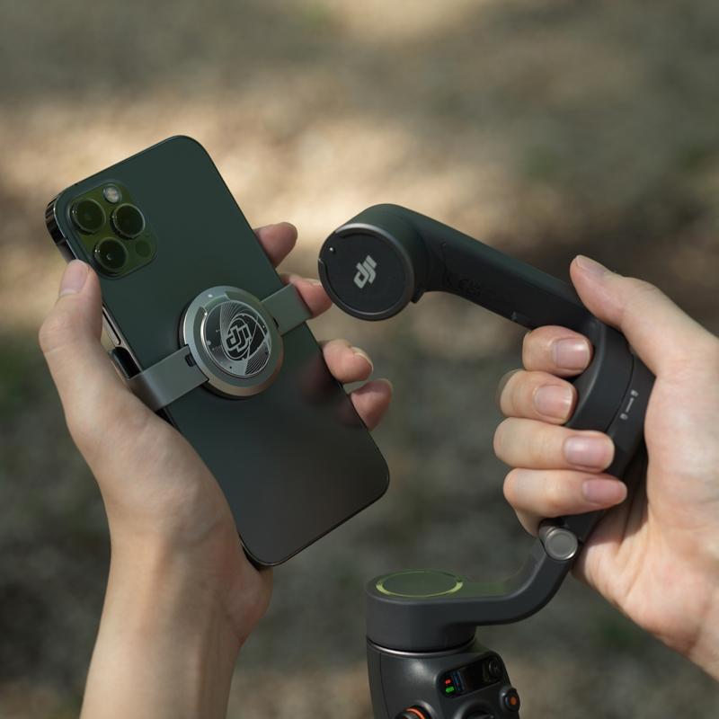Universal Magnetic Phone Mount For Dji Om - Fits 67-84Mm Wide Phones-1915197503318396932
