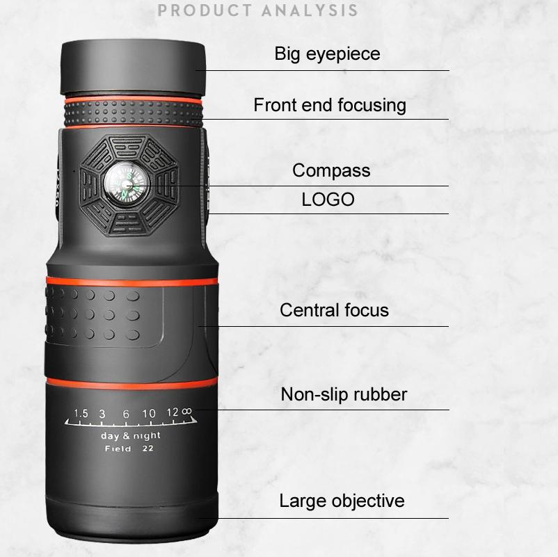 High-Definition Night Vision Monoculars For Concerts And Mobile Phone Cameras-1915196857492049924