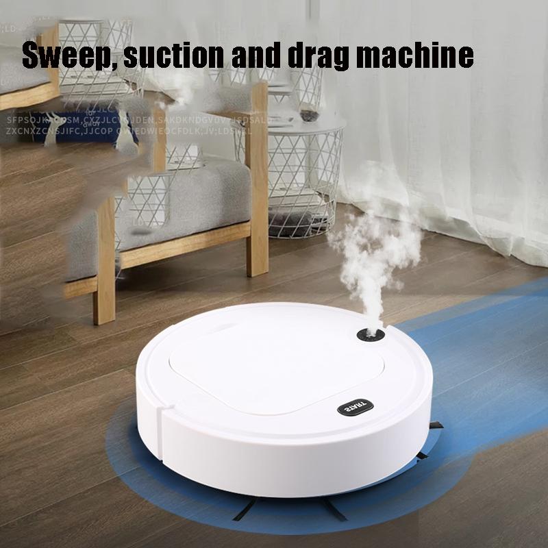 Smart Humidifying Sweeping Robot With Spray And Mop-1915196960495767556