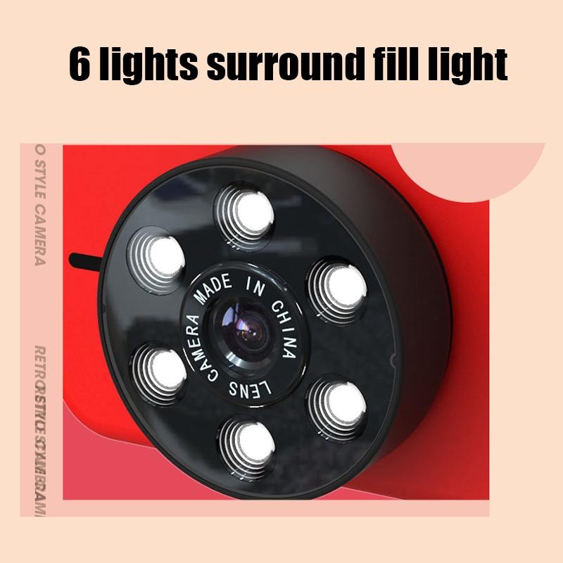 Mini 4K Dual Camera For Kids - 50Mp Front & Rear - Yellow-1915196686125371401