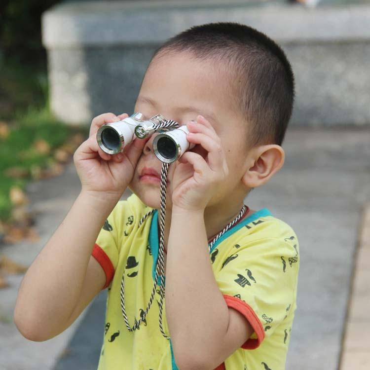 Classical Ladies Binoculars For Drama Watching With Chain - 3X25Mm Black-1915196514381205507