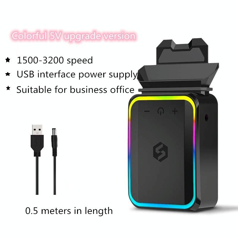 5V Colourful Laptop Exhaust Fan - Efficient Cooling-1915198259220058113