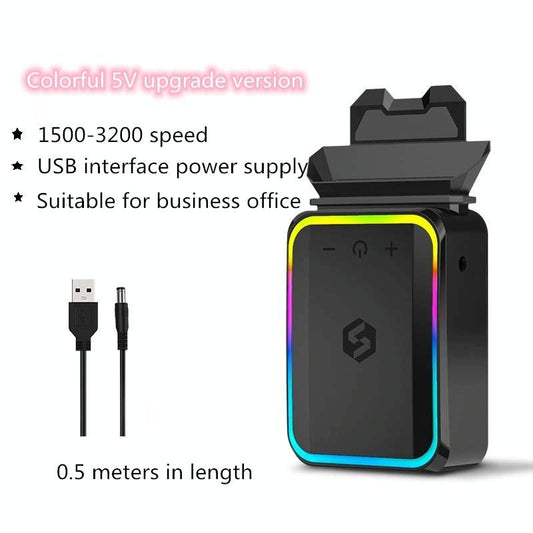 5V Colourful Laptop Exhaust Fan - Efficient Cooling-1915198259220058113