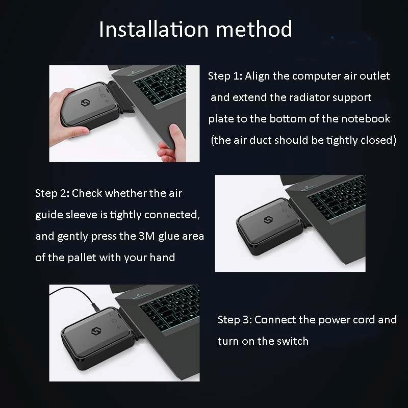 5V Colourful Laptop Exhaust Fan - Efficient Cooling-1915198259220058119