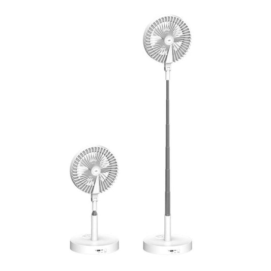 Multi-Function Rechargeable Fan Lamp With Telescopic Bracket-1915197395445092353