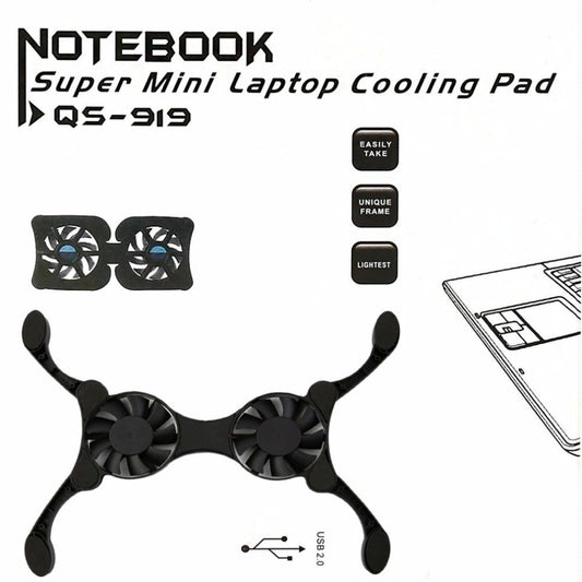 Portable Usb Laptop Cooling Fan - Foldable-1915197934803226625