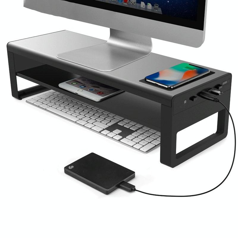 Vaydeer Laptop Stand - Multifunctional Usb Wireless Display Rack-1915196661324451847