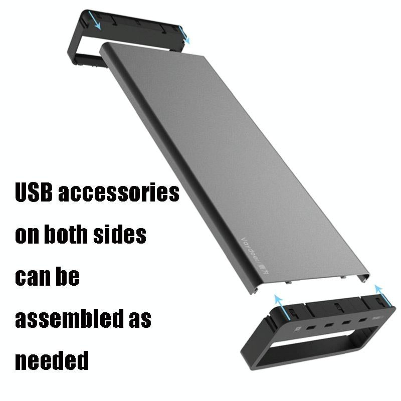 Vaydeer Laptop Stand - Multifunctional Usb Wireless Display Rack-1915196661324451844
