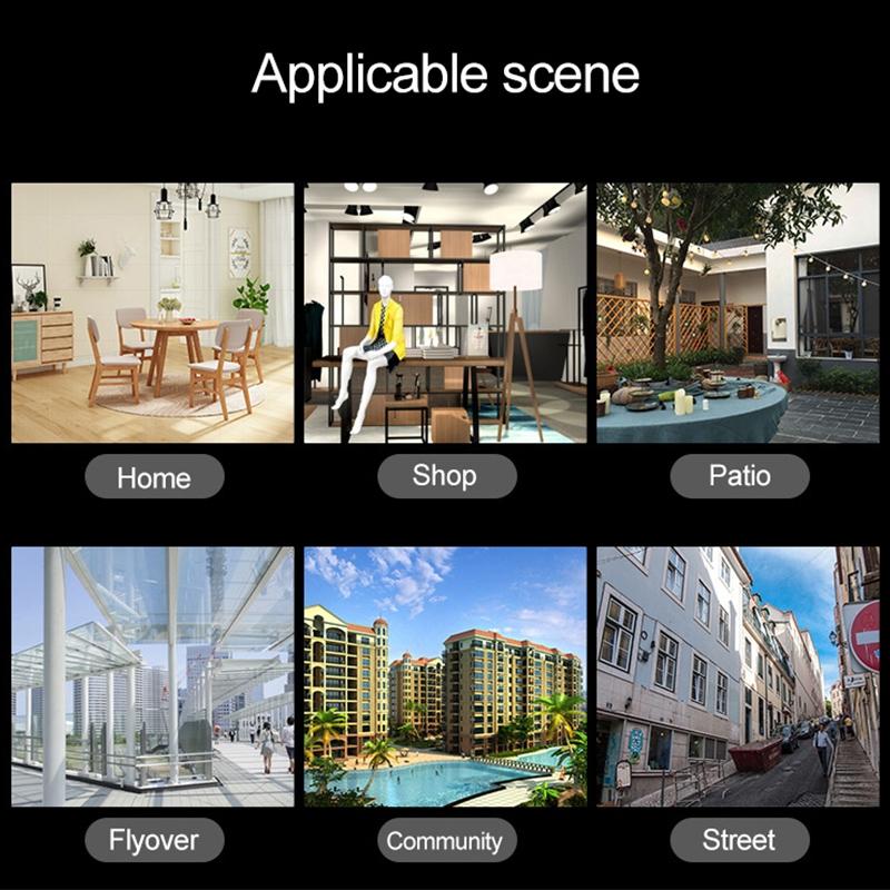 Smart Dome Camera With 355 Degree Rotation Infrared And Two-Way Voice Intercom-1915196515907932165