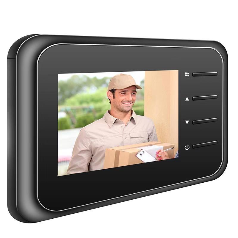 Smart Cat Eye Video Doorbell - 2.4 Hd Electronic Home-1915198381966364673
