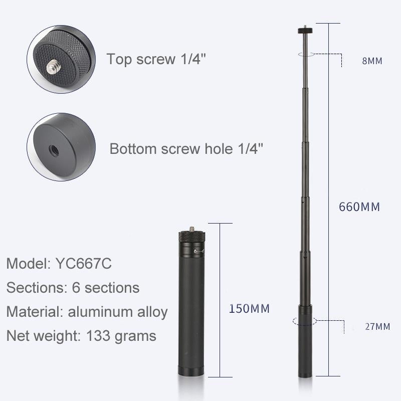 Feiyu G5 / Spg / Wg2 Gimbal Extension Rod For Dji Pocket / Pocket 2-1915197640371474433