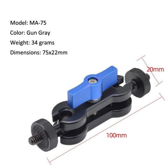 Blue Magic Arm Bracket Mount With 1 / 4 Inch Ball Head-1915197958236803073