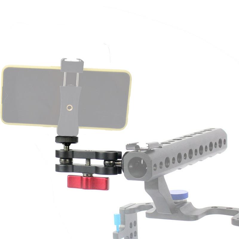 Yj Magic Arm Bracket Mount With 1 / 4 Inch Ball Head - Red-1915197795673968645