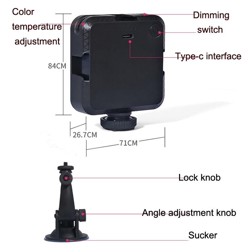 Universal Live Photography Light For Video Conferencing And Mobile Phone Cameras-1915197726157574149