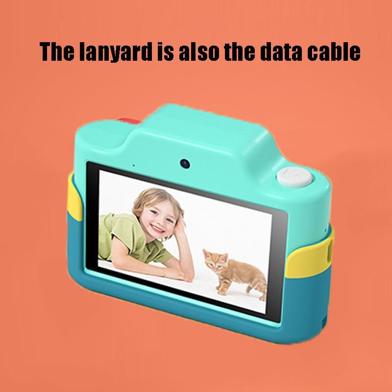 32Gb Mini Children'S Cartoon Camera Toy With Touch Screen And Dual-Lens-1915197998611173380