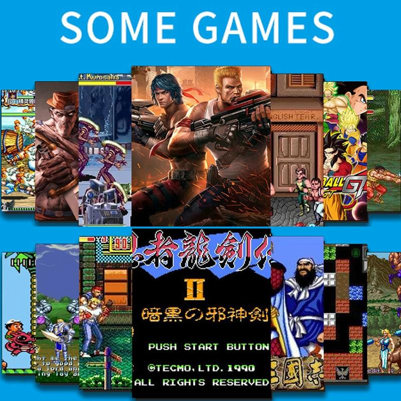 Mini Cube Arcade Console With 64G Tf Card & Controllers - Hd Tv Support-1915197617181167623