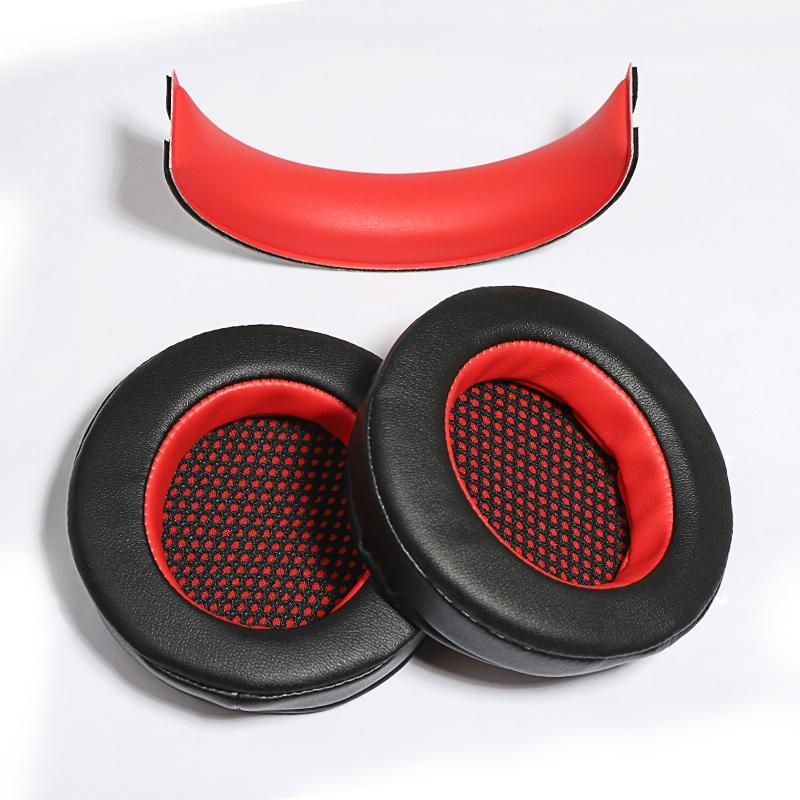 2-Pack Headset Case For Edifier Hecate G4 Gaming Headphones - Black / Red-1915198144971411458