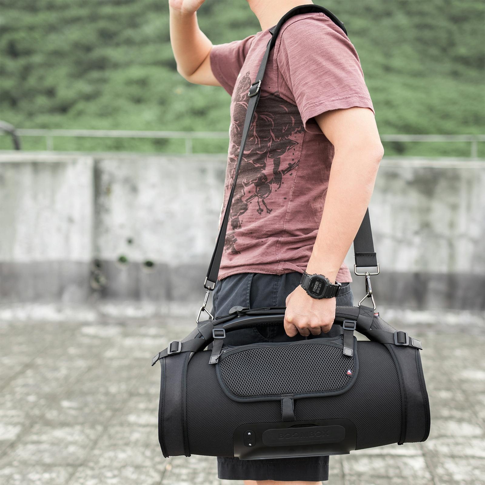 Jbl Boombox Speaker Bag With Shoulder Strap - Portable And Black-1915196857026482183