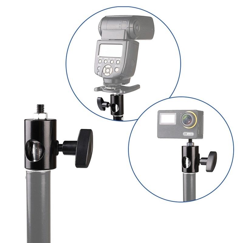 2-Pack Flash Light Stand Adapter For Photography Tripods-1915197711615922181