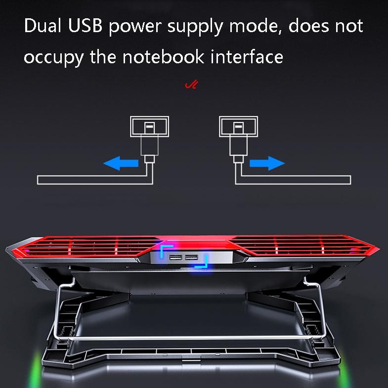 Enhanced Laptop Cooling Stand - Compact Design-1915196857949229060