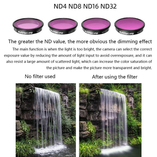 4-In-1 Nd Filters For Insta360 Go 2 Sports Camera-1915197267279745026