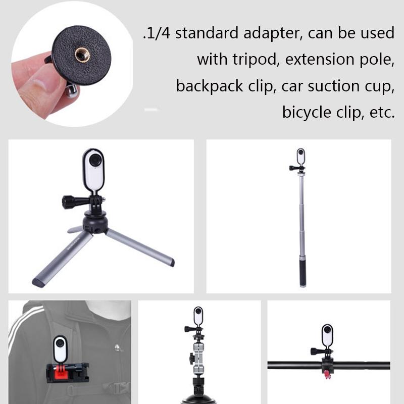 Insta360 Go Metal Frame With 1 / 4 Adapter And Screw-1915198308142419971