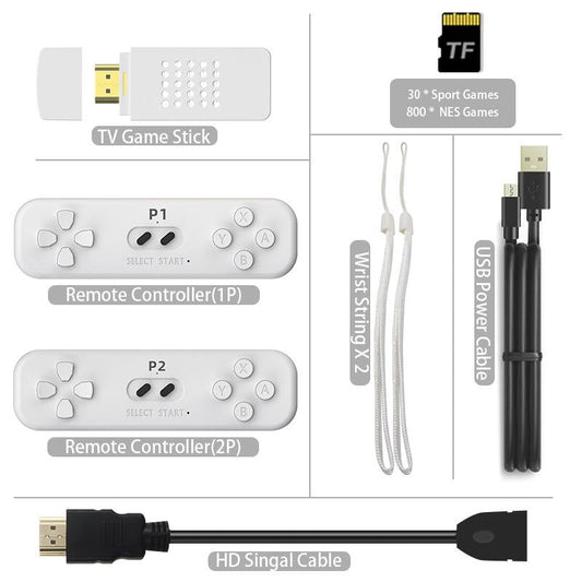 Wireless Y2 Game Console - 830 Hd Games Somatosensory Version-1915197624135323649