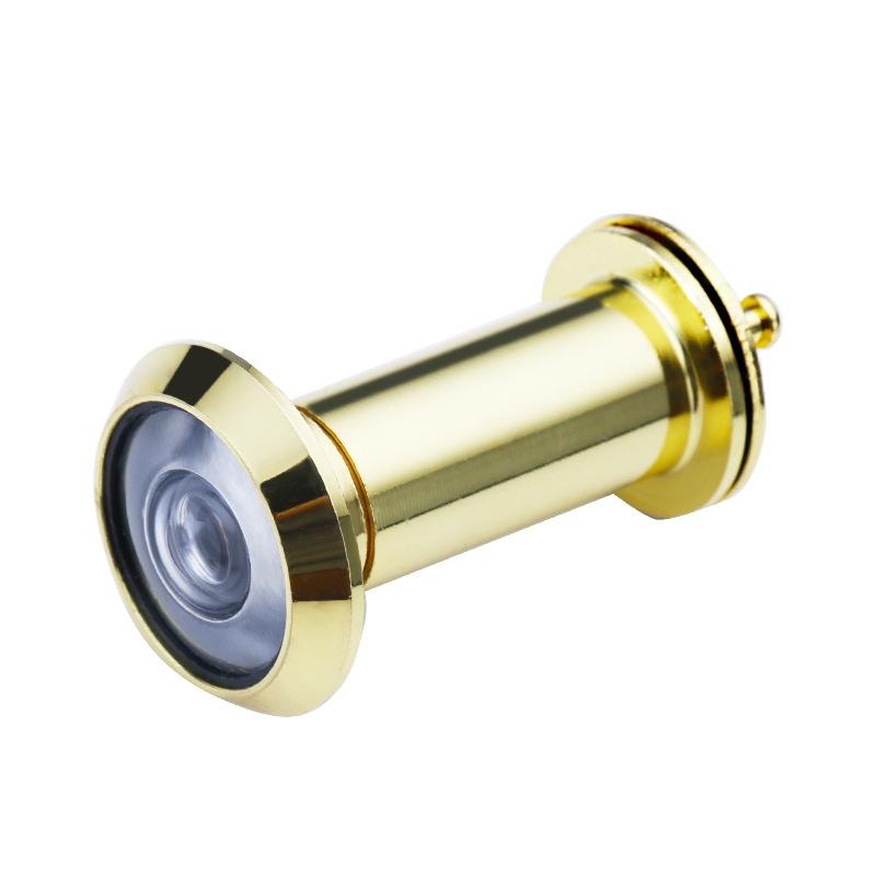2-Pack Wide-Angle Security Door Viewer - Anti-Tiny 200 Degree Hd Glass Lens - Bright Gold 16Mm-1915197640220479495