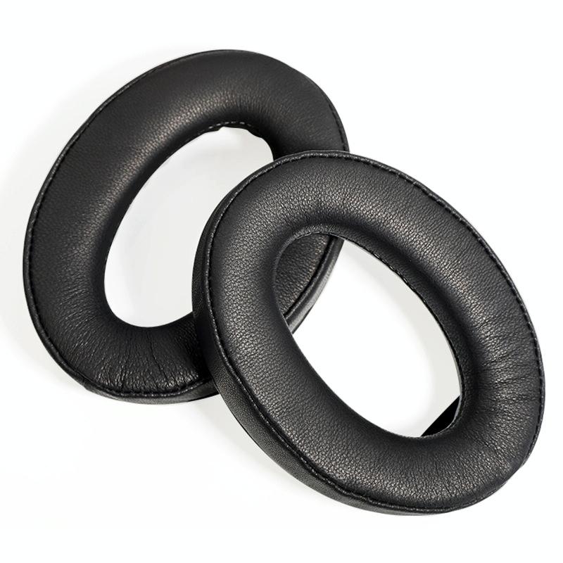 2-Pack Headset Sponge Covers For Sony Wh-1000Xm2 / Xm3 / Xm4 - Black Protein With Card Buckle-1915197425505669122