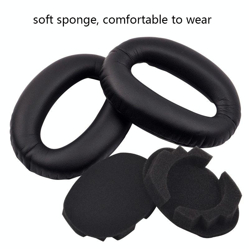 2-Pack Headset Sponge Covers For Sony Wh-1000Xm2 / Xm3 / Xm4 - Black Head Beam Protection-1915197698546470916